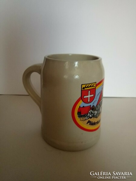 Swiss beer ceramic mug