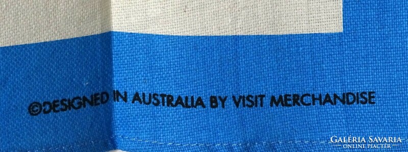 1N272 Színes ausztrál textil anyag kárpit 6 darab