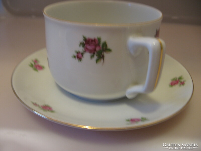 Retro small Viennese rose cup set