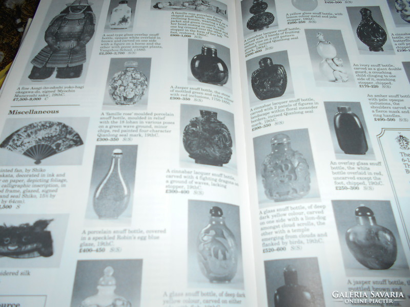 Miller's Antiques price guide, lexikon 1995-os 808 oldalas mindenre kiterjedő témakörben Angol