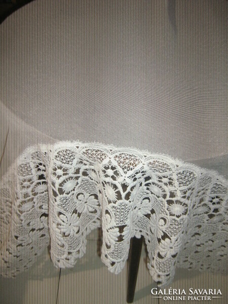 Dreamy vintage lace panoramic curtain
