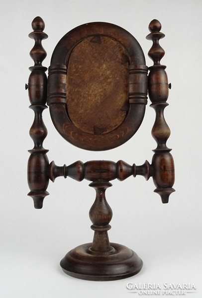 1N216 antique small shaving mirror vanity mirror 33.5 Cm