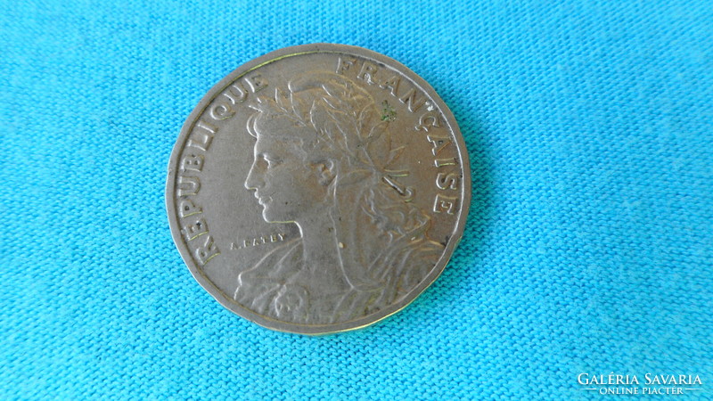 Francia 25 centimes érme