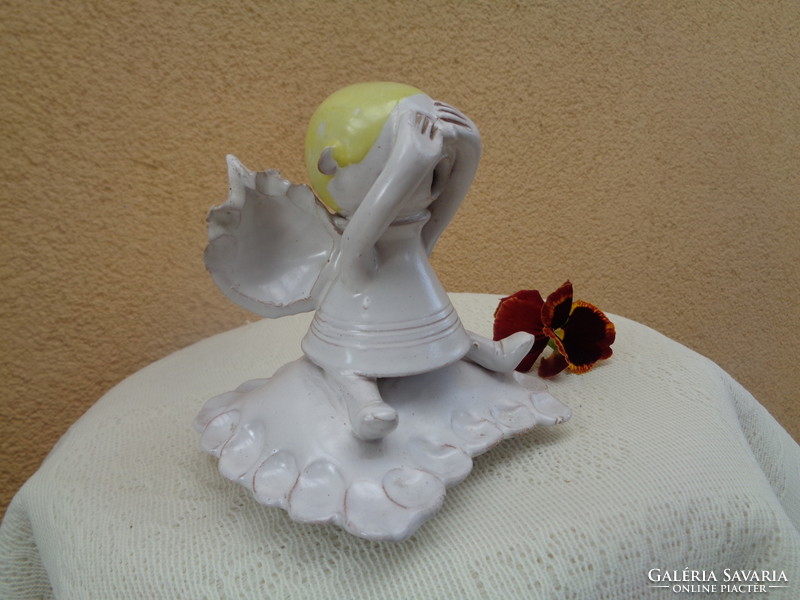 Csavlek etelka: crying angel figure, 12 cm