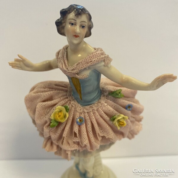 Antique German porcelain ballerina