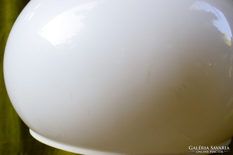 Régi gömb csillár , lámpa , műanyag állítható magasság 70-es 80 -as évek 47 x 33 cm