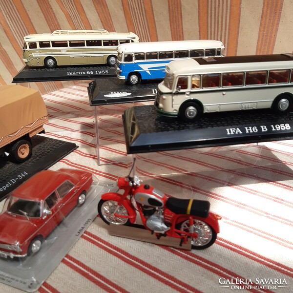 Domestic vehicle industry, retro, Ikarus, Lada, Csepel, Pannonia collection