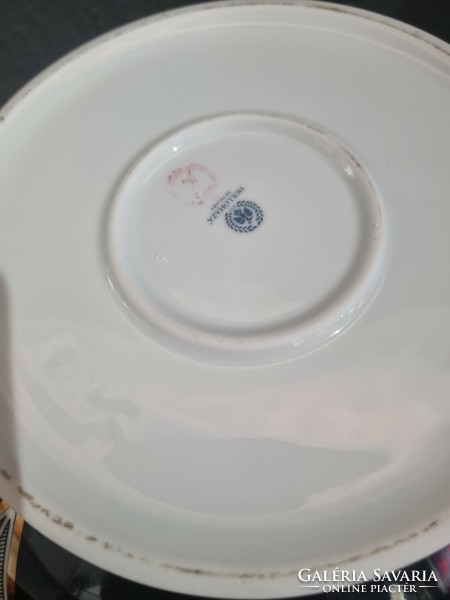 3db Hollóházi Jurcsák porcelán váza  bonbonier és hamutál csomag - 51404