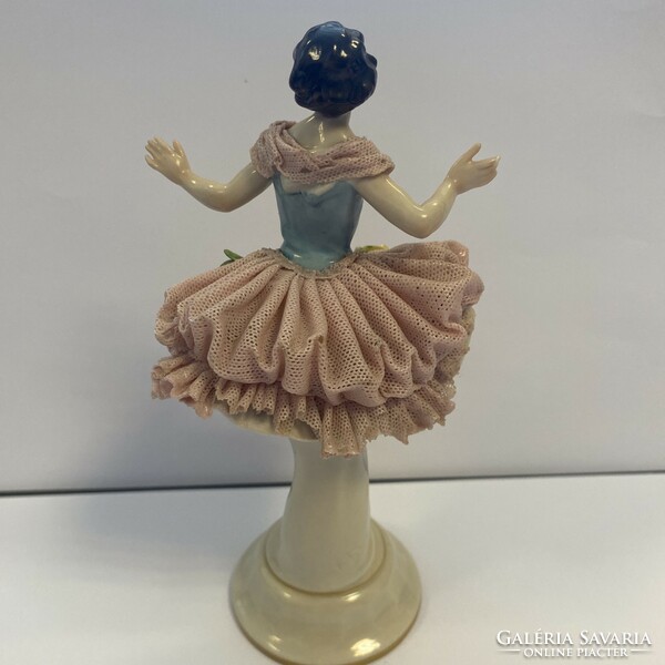 Antik német porcelán balerina