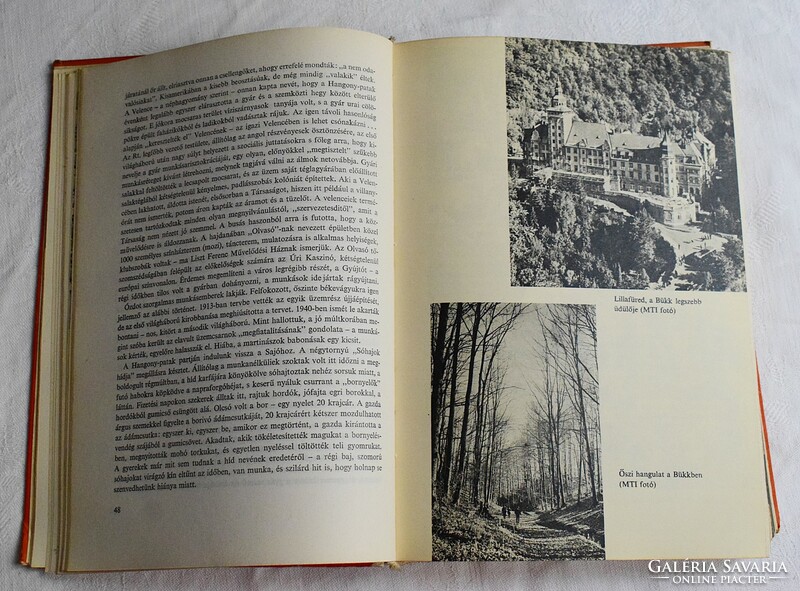 Hungary in a thousand colors, móra, 1970 guidebook, informative book