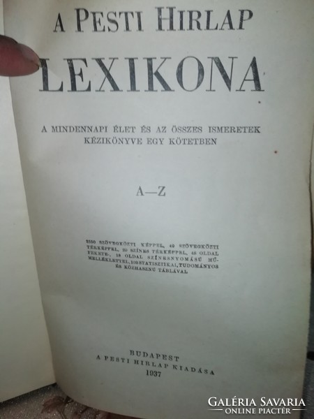 The library of the Pest hirlap is a lexicon