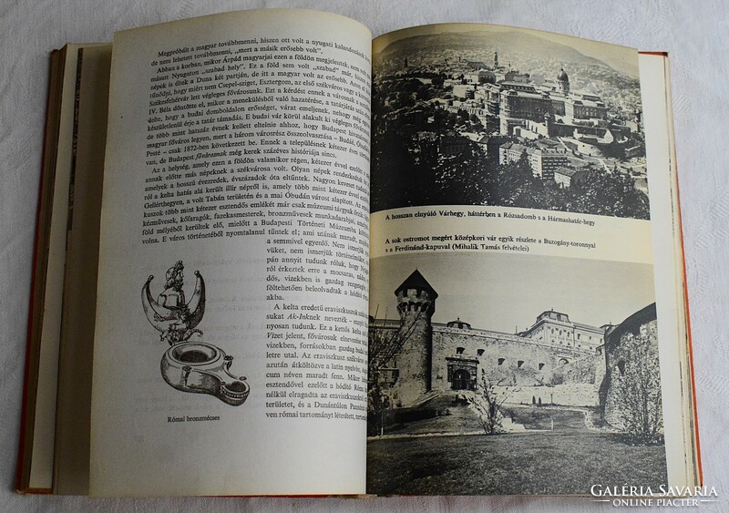 Hungary in a thousand colors, móra, 1970 guidebook, informative book