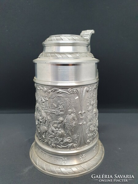 Sks tin jar with lid