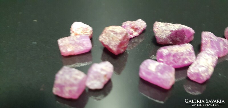 51 Carat raw ruby crystal.