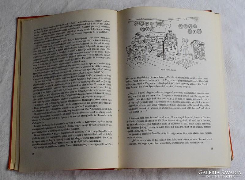 Ezerszínű Magyarország , Móra , 1970 útiköny , ismeretterjesztő könyv