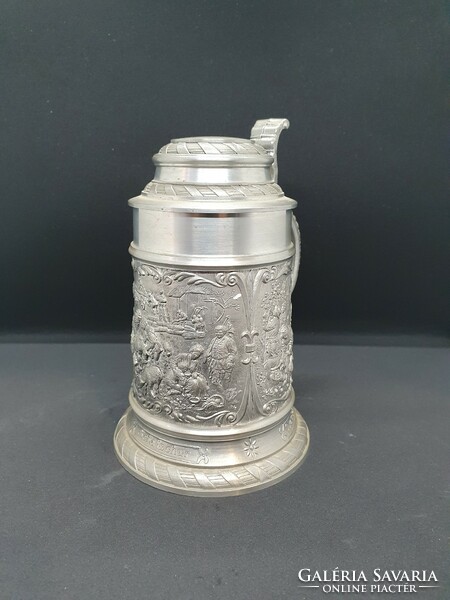 Sks tin jar with lid