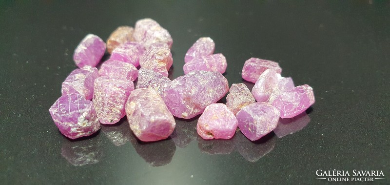 65 carat raw ruby crystal.