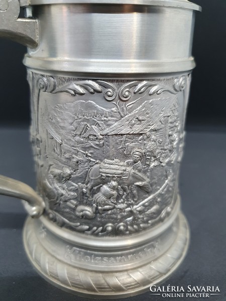 Sks tin jar with lid