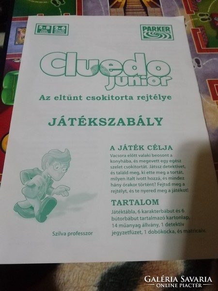 Cluedo junior társasjáték Az eltűnt csokitorta rejtélye