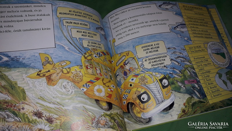 2004 - Joanna Cole - A Varázslatos Iskolabusz a tengerfenéken - képes mese könyv a képek szerint M&C