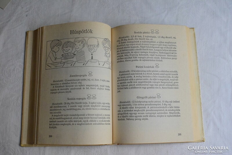 A család szakácskönyve , F. Nagy Angéla Minerva 1981 szakács recept könyv