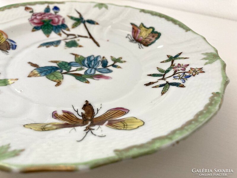 Herendi (1916) Antik Viktória mintás tányér  ”Gyűjtői darab”