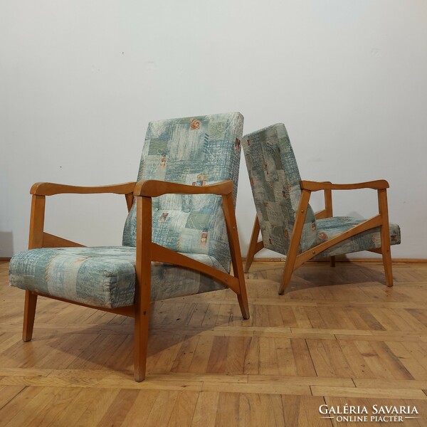 Retro Hungarian armchair mid-century armchair