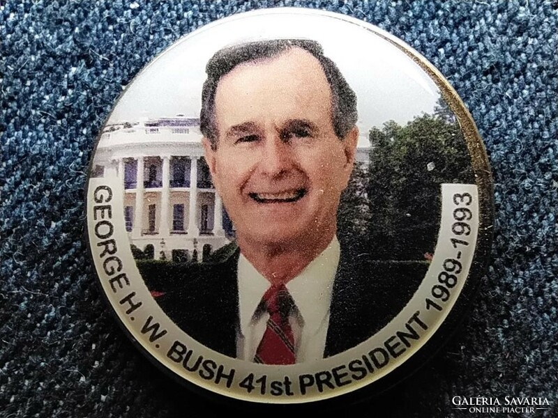 USA 41. elnöke George H. W. Bush 1989-1993 1 dollár érem (id56550)