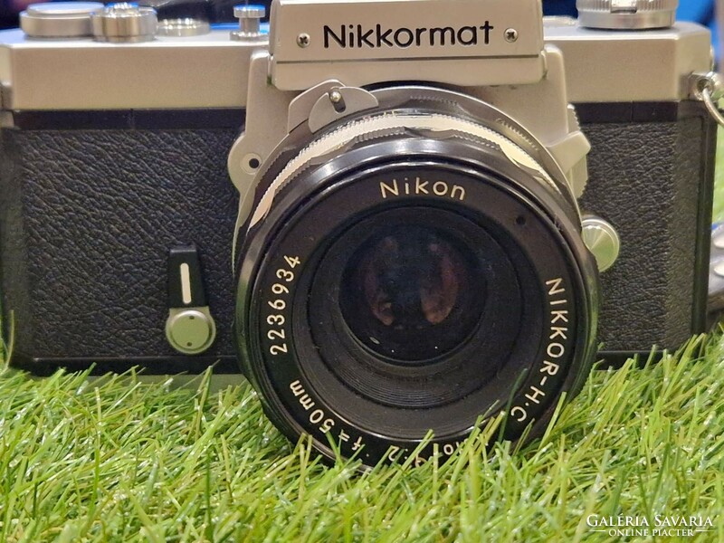 Nikon Nikkormat FT 35 mm-es tükörreflexes fényképező 50 mm f/2.0 objektívvel