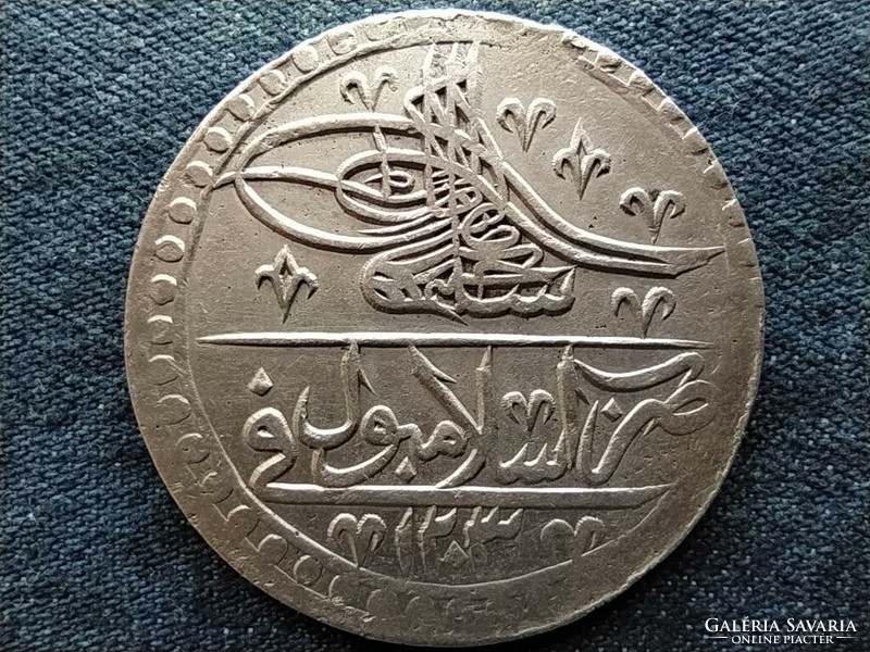 Oszmán Birodalom III. Selim (1789-1807) .465 ezüst 100 para 1789 1203/1 (id59306)