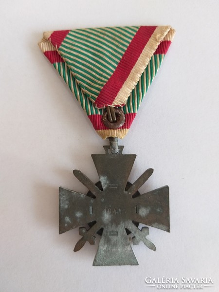 1941 Magyar Királyság Tűzkereszt kitüntetés (23/K. 01.)