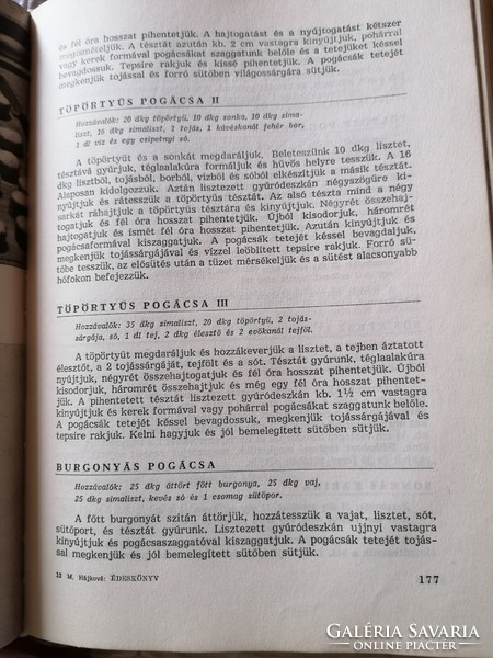 Mária Hajková: Édeskönyv - 830 jól sikerült recept. 1963-as kiadás