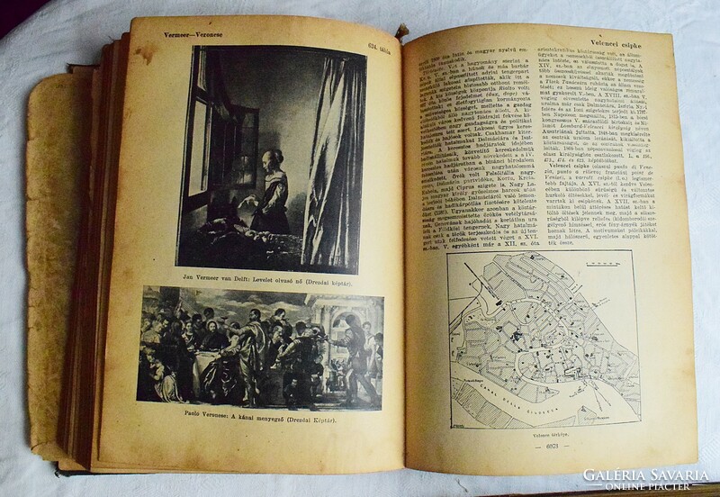Új idők lexikon 9. és 12. kötet , Singer és Wolfner , 1942 , sérült , hiányos könyvek