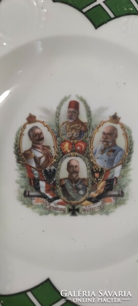 Europe's leaders on the plate in the 18th and 19th centuries.