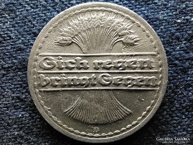 Németország Weimari Köztársaság (1919-1933) 50 Pfennig 1920 D (id49711)