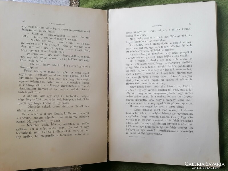 1909 Antik mesekönyv "Zörgő harasztok" Farkasfalvi Mauks Cornélia