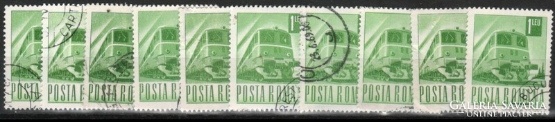 Foreign 10 number 0604 Romania EUR 3.00