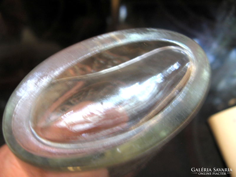 Antik DR.EGGER BUDAPEST patikai üveg Syr. Hypophos