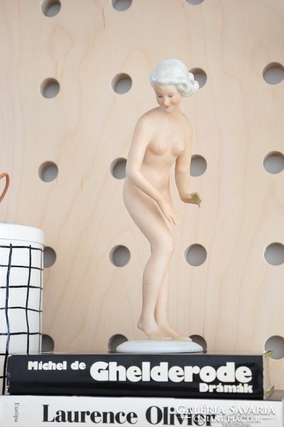 Vintage unterweissbach nude ceramic figure