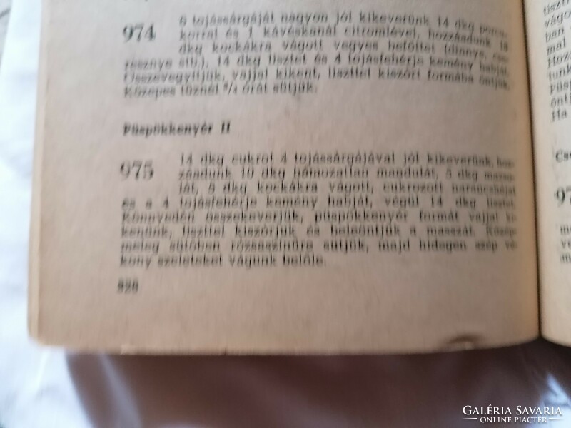 Komsa Anna: Szakácskönyv  1963-as kiadás