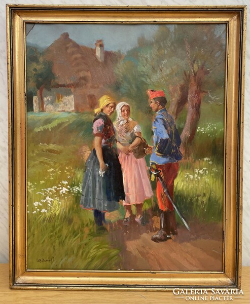 István Bélaváry Burchard (1864- ) is a rare collector's piece