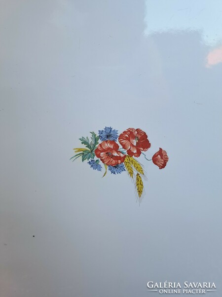 For rare sparhelt behind sparhelt poppy flower wall protector, enamel, rare collector's village peasant