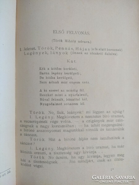 Csepreghy Ferencz: A piros bugyelláris (1895 előtti kiadás, RITKA) 12 ezer Ft