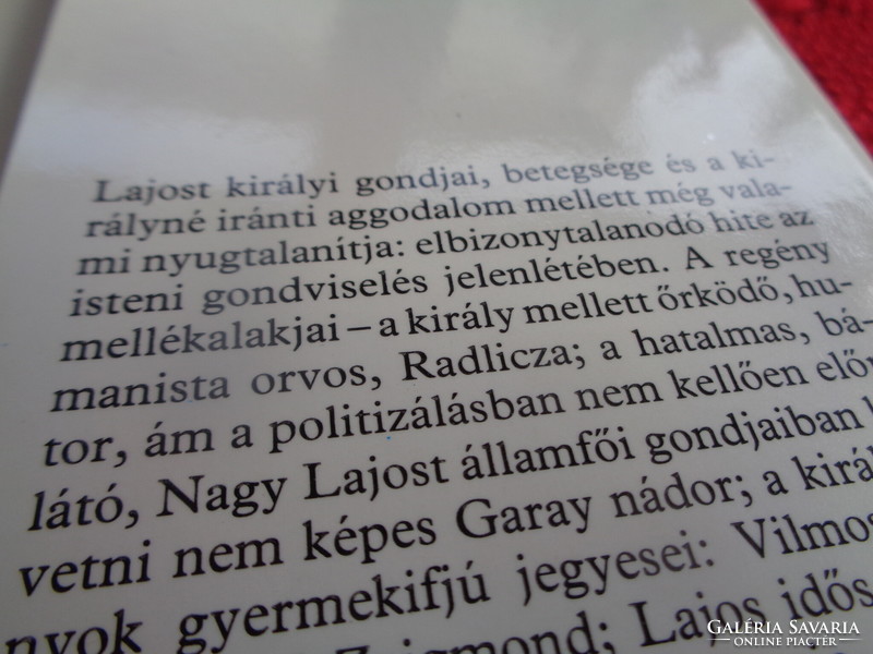 Nagy Lajos Király ,  írta Gulácsi Irén  1986 . Új állapot  !