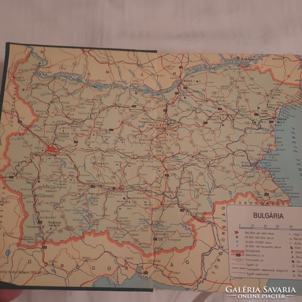 Bács Gyula: Bulgária  Panoráma útikönyvek   1970