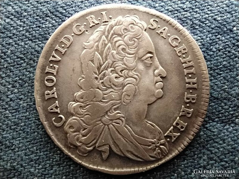 III. Károly (1711-1740) silver 30 krajcár 1740 approx (id65240)