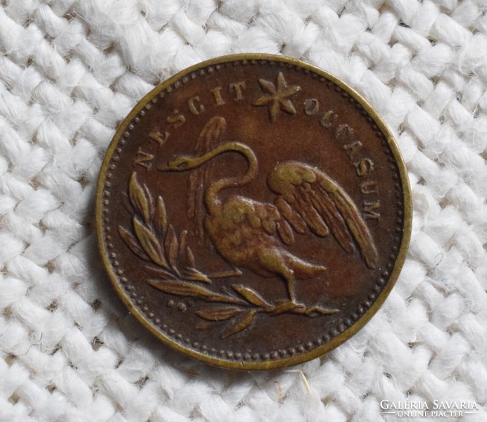Egyesült Királyság , Jenny Lind , token , játék érme , zseton ~1860