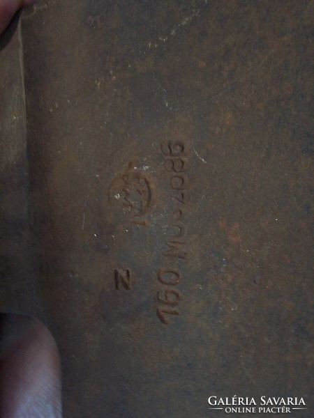 Marked antique iron ax