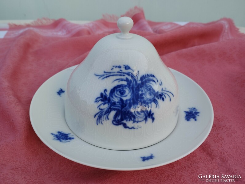 Rosenthal porcelain cheese, butter, caviar holder, studio line - bjorn wiinblad romantic