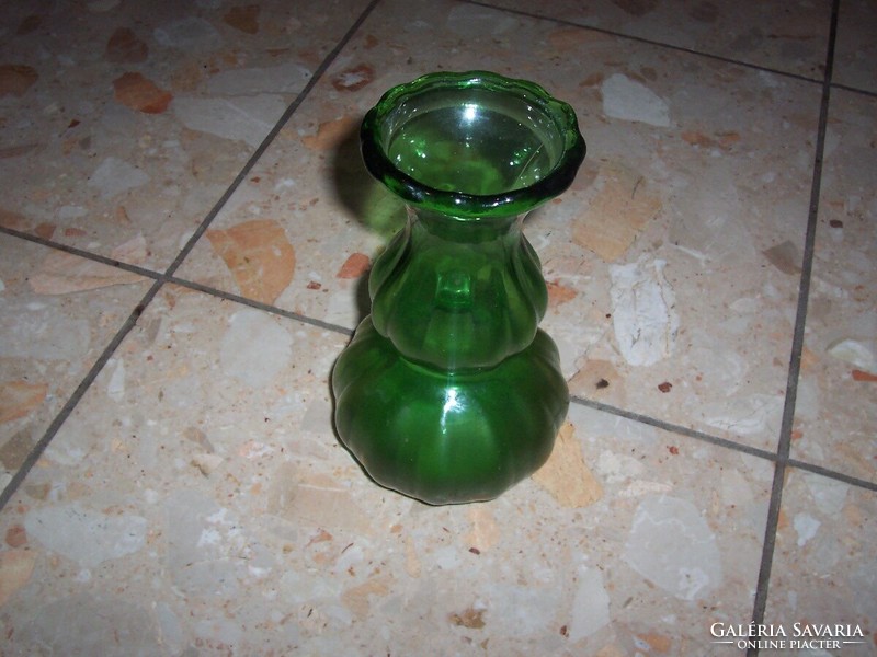 Retro zöld váza